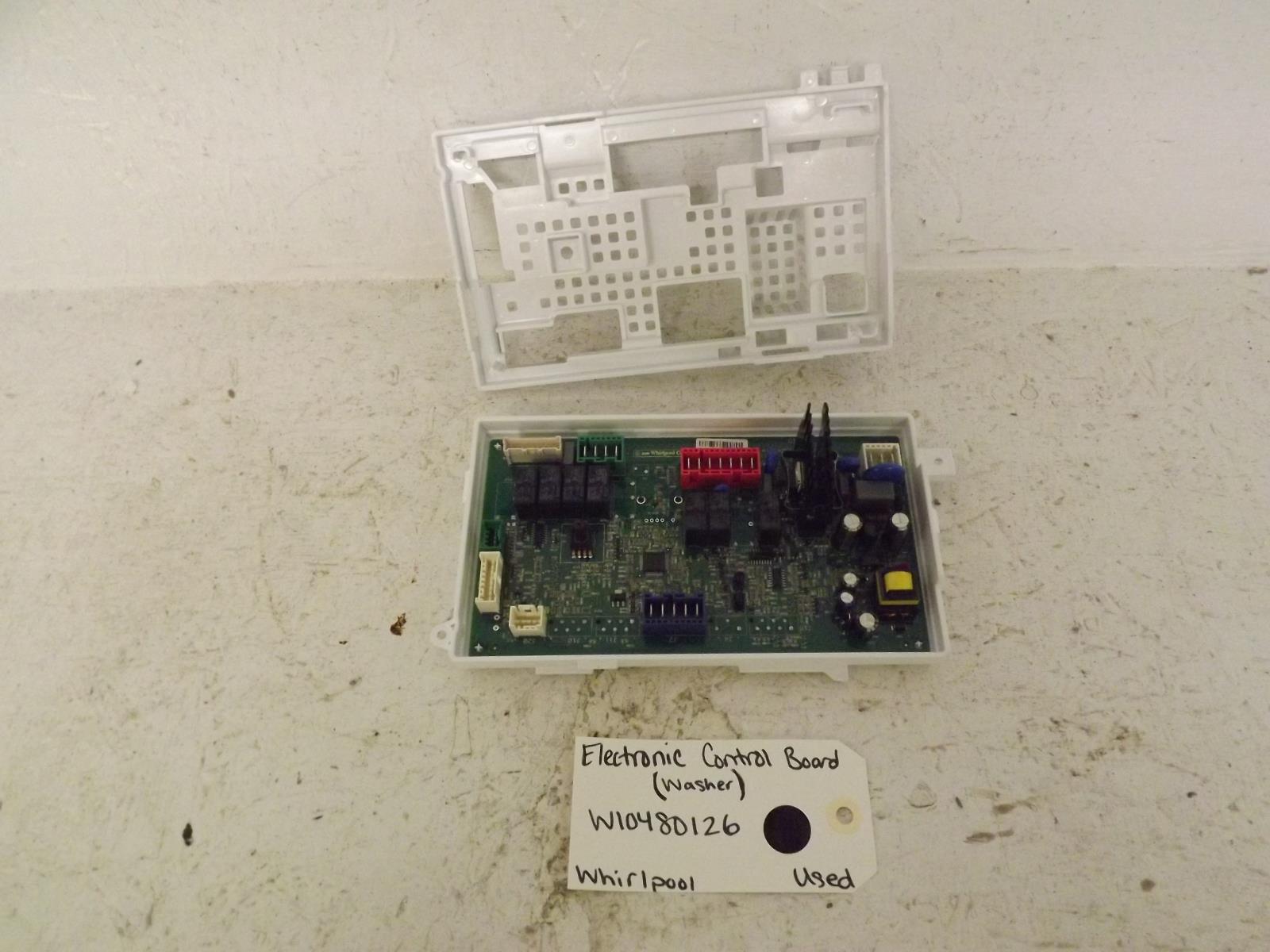 Whirlpool Washer W10480126 Electronic Control Board Used Whirlpool Washer W10480126 Electronic Control Board Used